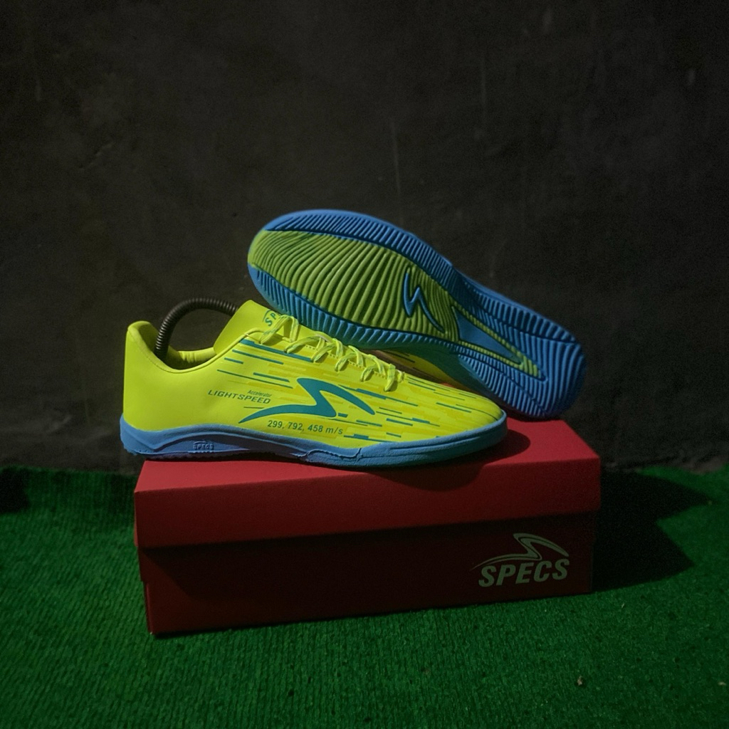 LIGHTSPEED REBORN SEPATU FUTSAL IN SAFETY YELLOW