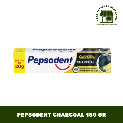 PEPSODENT CHARCOAL 180 GR