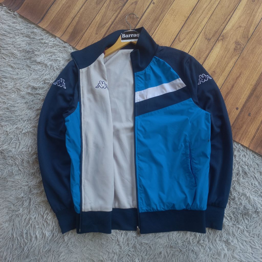 KAPPA REVESIBLE TRACKTOP BOLAK BALEK RARE ITEM NOT jaket outdoor gorpcore goretex blocktech running 