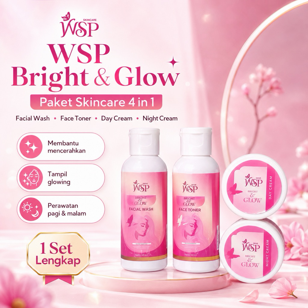 WSP/WSP GLOW CREAM WSP GLOW PAKET WAJAH WSP GLOW