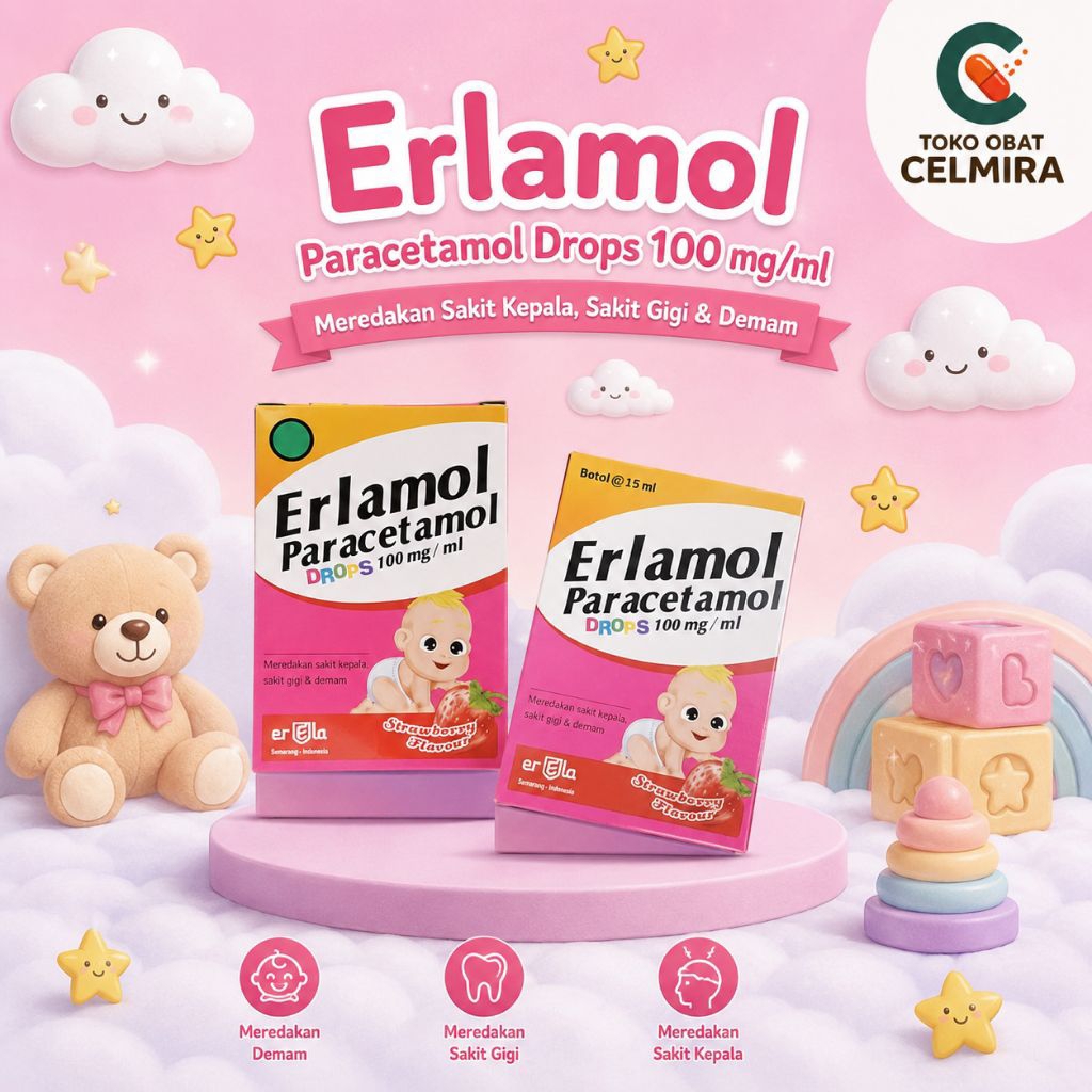 Erlamol Drop (Parasetamol)