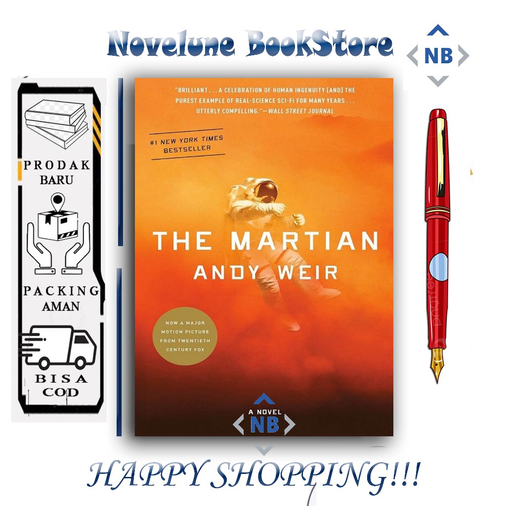 The Martian by Weir Andy (English) - Novelune BookStore