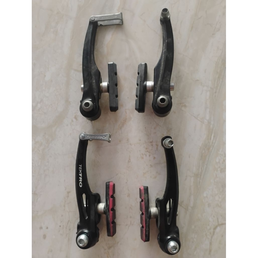 Rem sepeda/set v brake tektro+logan