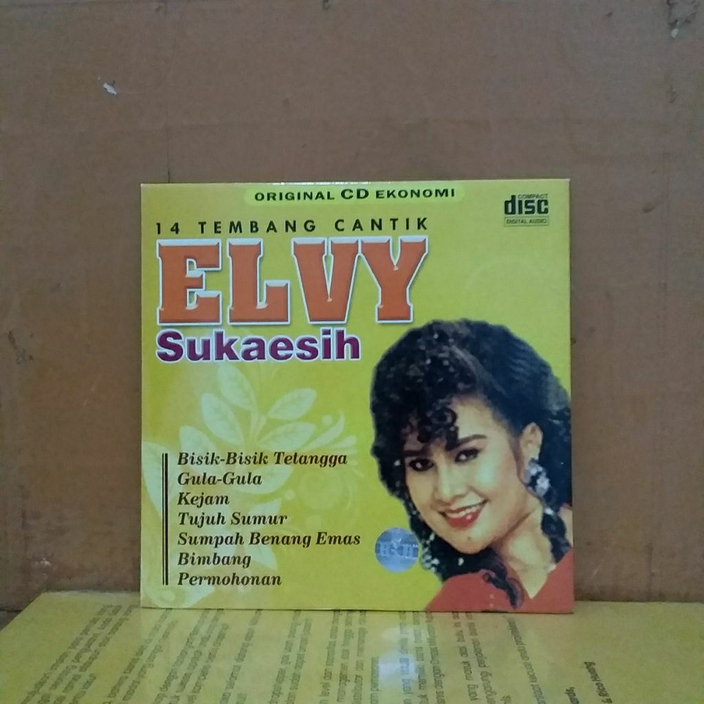 CD ORIGINAL 14 TEMBANG CANTIK ELVY SUKAESIH