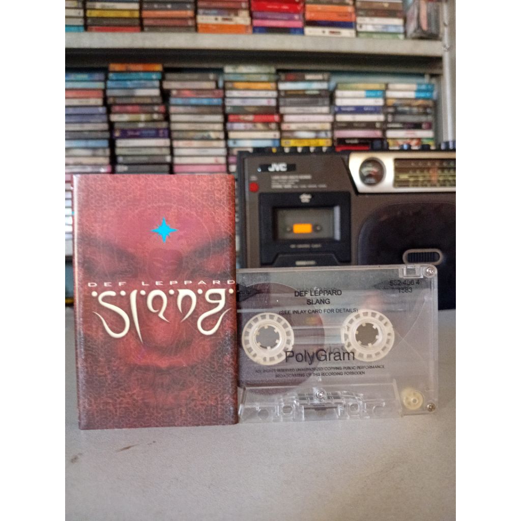 Kaset pita DEF LEPPARD (SLANG)
