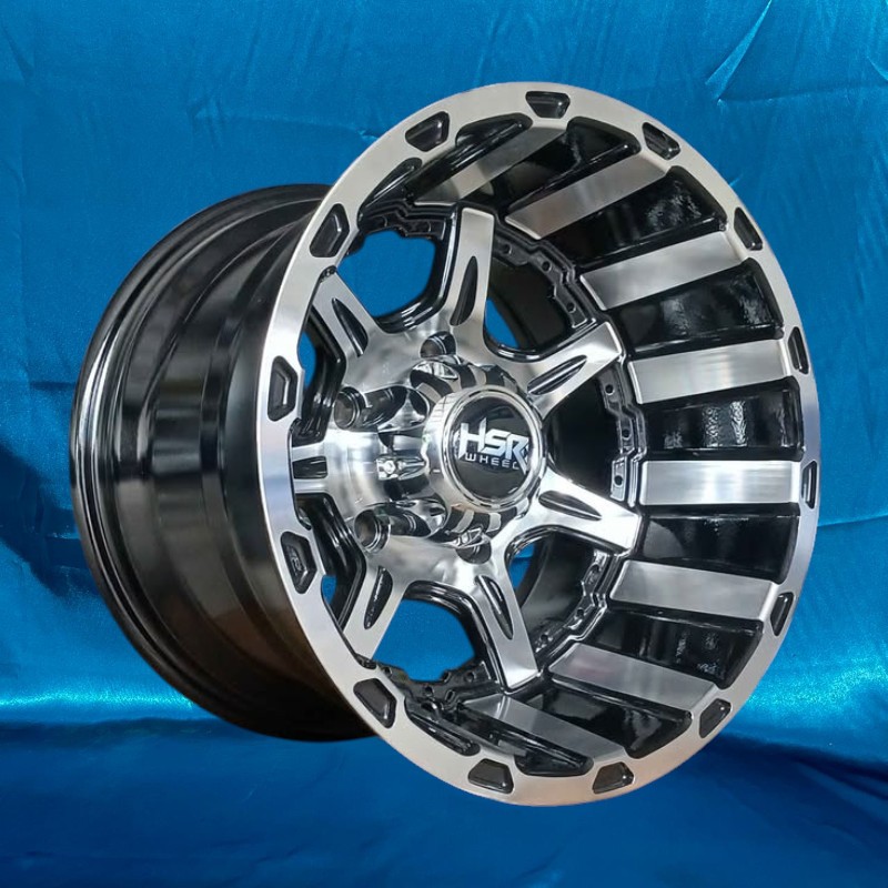 Velg Mobil Ring 15 HSR ASAKOTA R15x10 Inch H5x139.7 Et-44 Velg ROCKY
