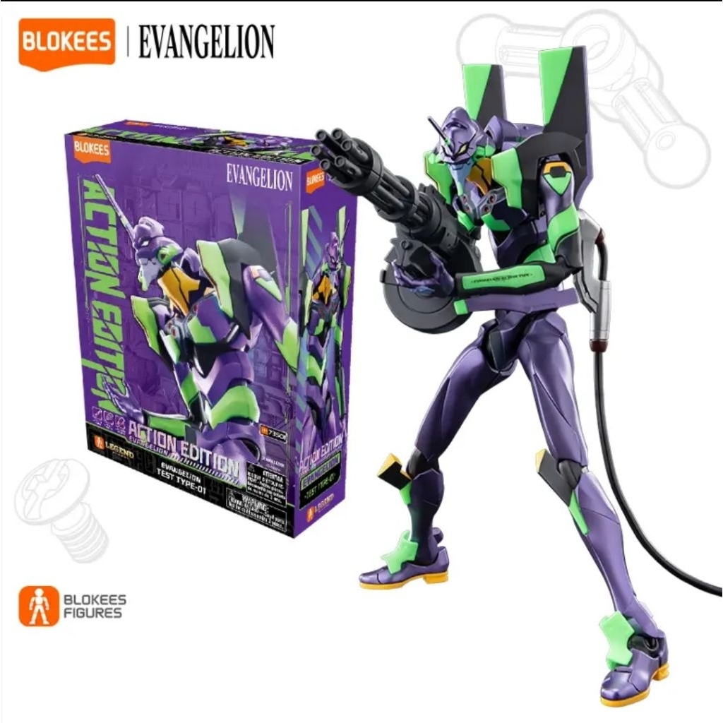 Blokees Evangelion EVA01 Original Model Kit Figure