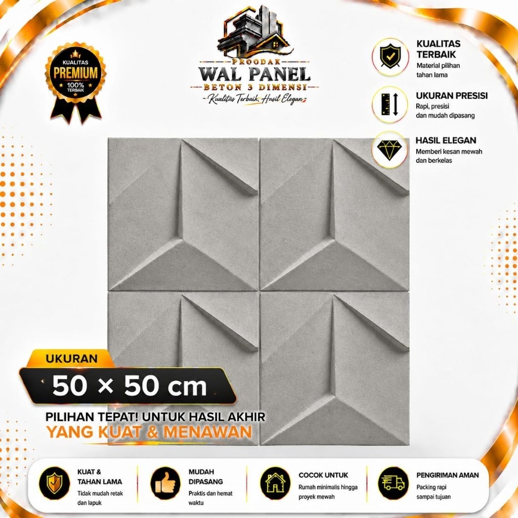 Wallpanel Beton 3d Wal Panel 3d Beton Dekorasi Dingding