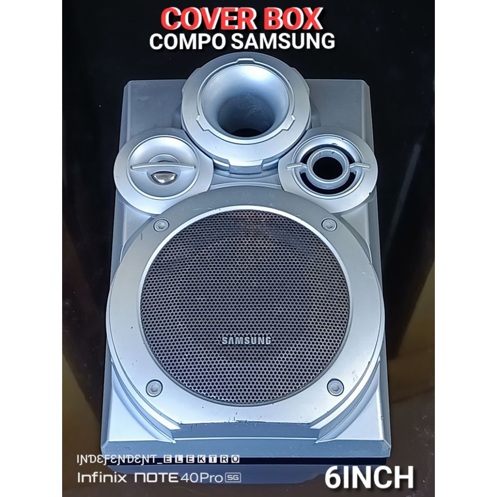 Cover Box speaker compo SAMSUNG    Casing depan speaker big samsung compo 6inch   Cover compo samsun