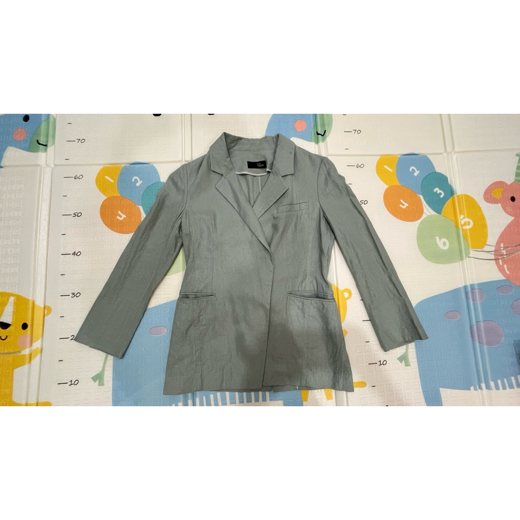 Preloved Blazer Hijau Soft