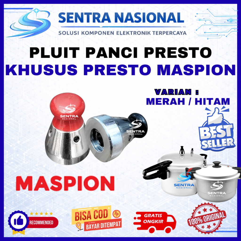 PLUIT TUTUP UAP PANCI PRESTO MASPION ORIGINAL | PLUIT PRESTO MASPION ASLI | PELUIT PRESTO MASPION SE