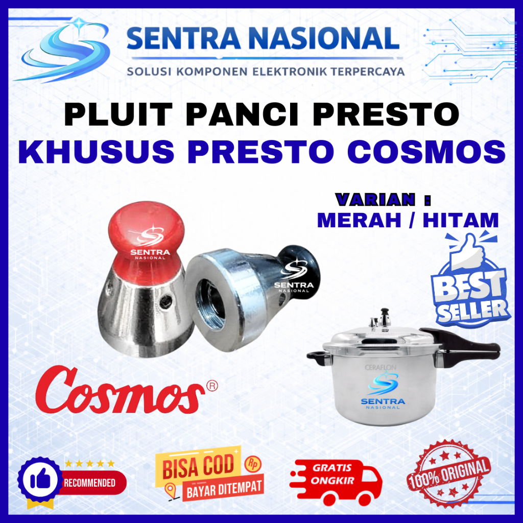 PLUIT TUTUP UAP PANCI PRESTO COSMOS ORIGINAL | PLUIT PRESTO COSMOS ASLI | PELUIT PRESTO COSMOS SERBA