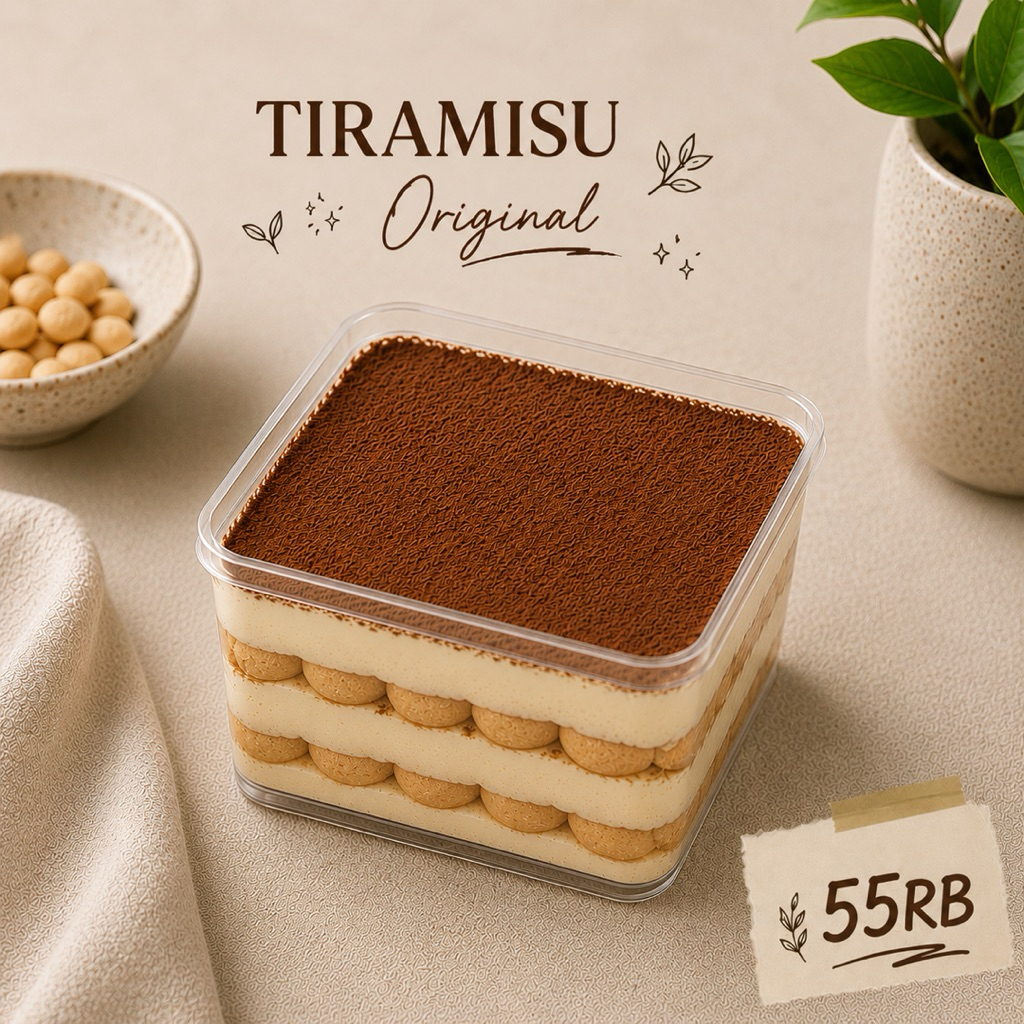 Tiramisu Dessert Box