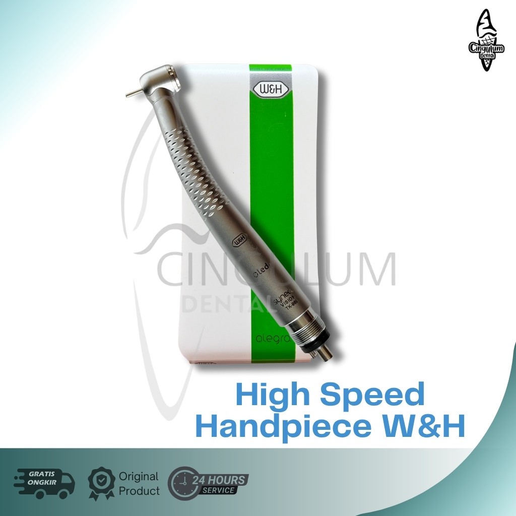 CINGULUM | WnH alegra highspeed push button 4hole w/LED | W&H alegra highspeed push button 4hole w/L