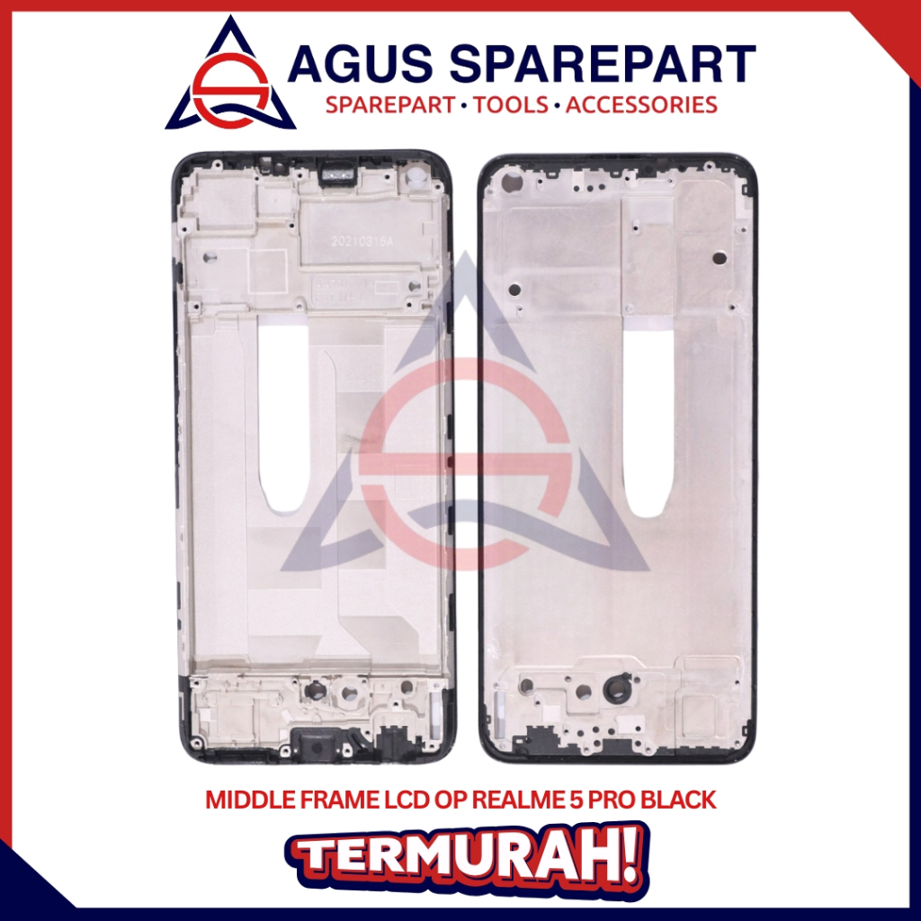 MIDDLE FRAME LCD REALME 8 / REALME 8 PRO / DUDUKAN LCD