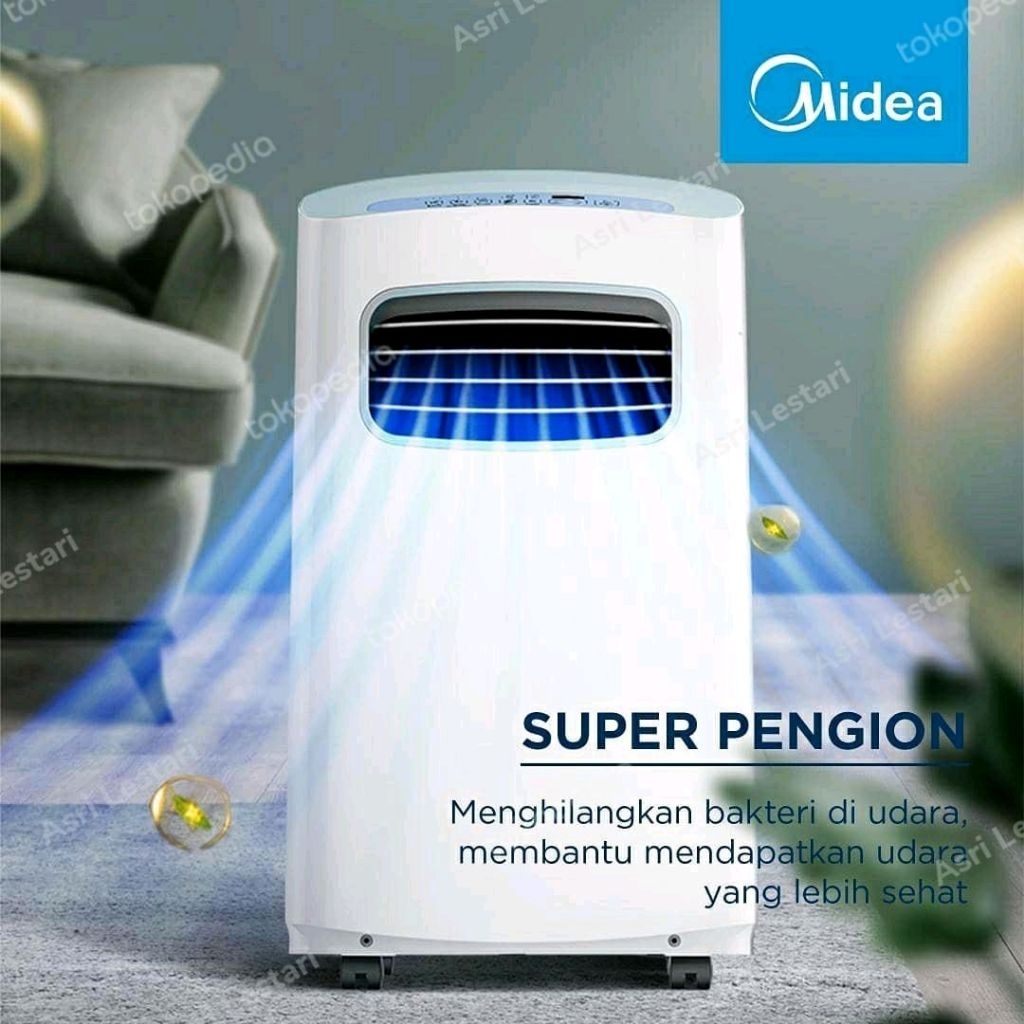 AC PORTABLE MIDEA 1 PK MPF-09CRN1 / MPF 09CRN1