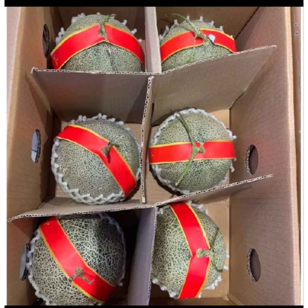 Melon jepang hachimitsu/ melon jepang daging orange manis lembut/ pcs
