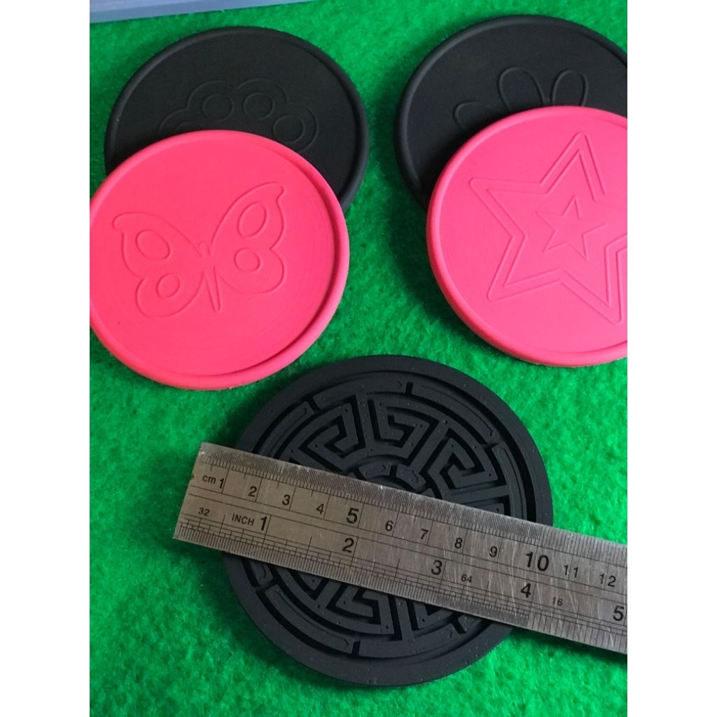 Alas Gelas,Tatakan Gelas,Tatakan Mangkok,Piring,ANTI SLIP MELEKAT DI MEJA KACA,MEJA KAYU