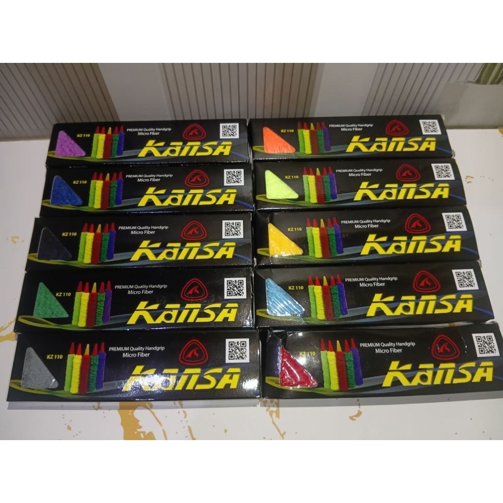 Grip Handuk Badminton KANSA | Grip Kansa | Anti Licin | Serap Keringat |