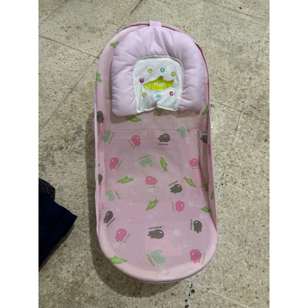 kursi mandi lipat bayi preloved