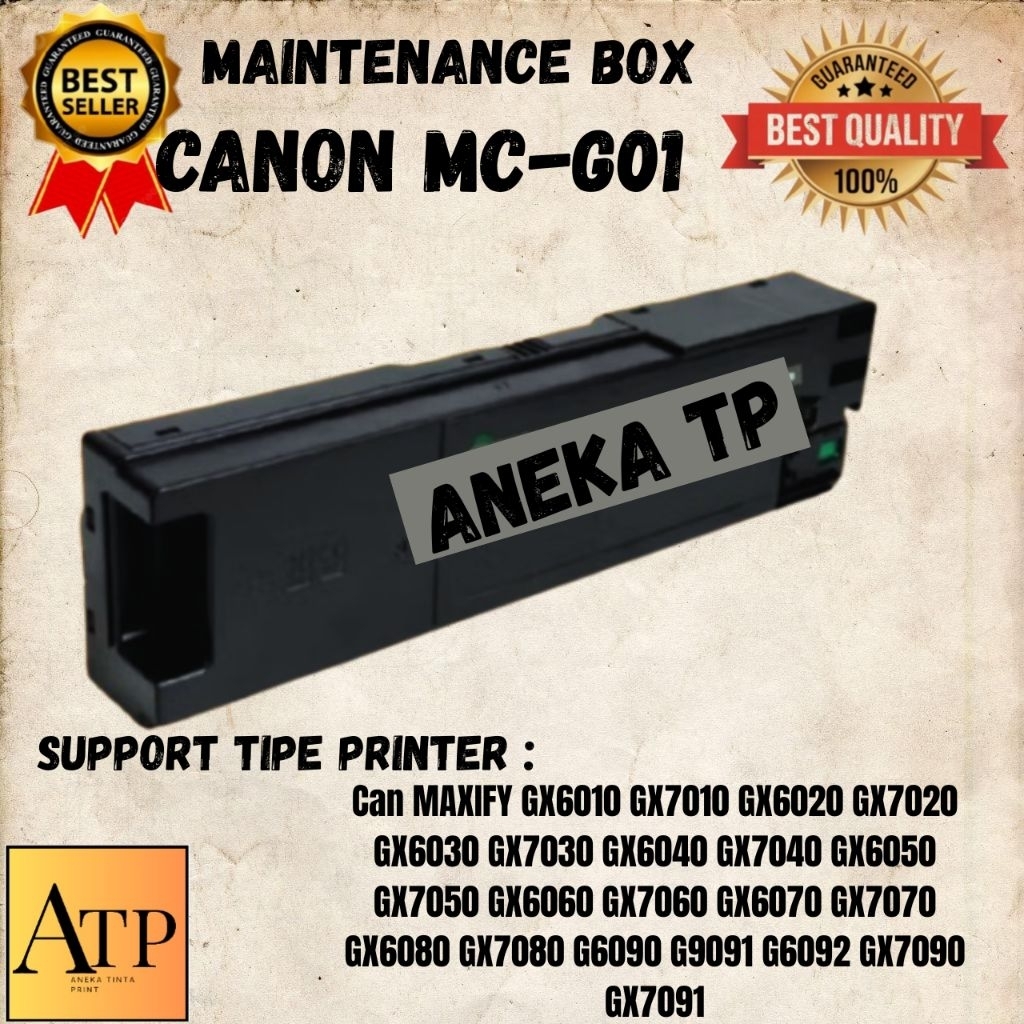 MAINTENANCE BOX COMPATIBLE CANON MC-G01 PRINTER G6090 G6091 G6092 GX7090 GX7091 GX7092