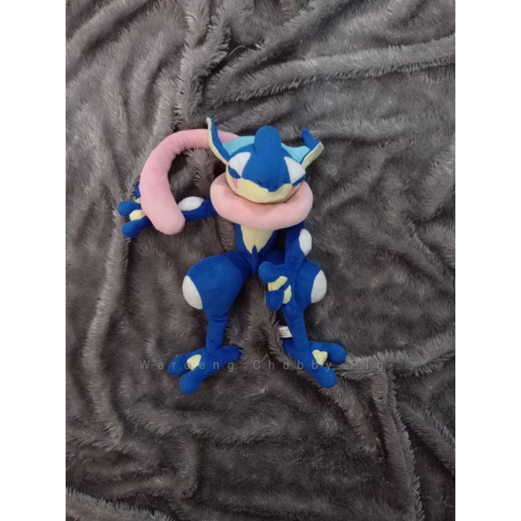 Boneka Pokemon Greninja - ORI Pocket Monster - San Ei