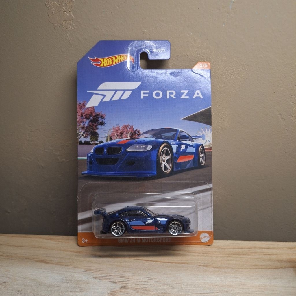 Hot Wheels Forza BMW Z4 M Motorsport (Blue/ Biru)