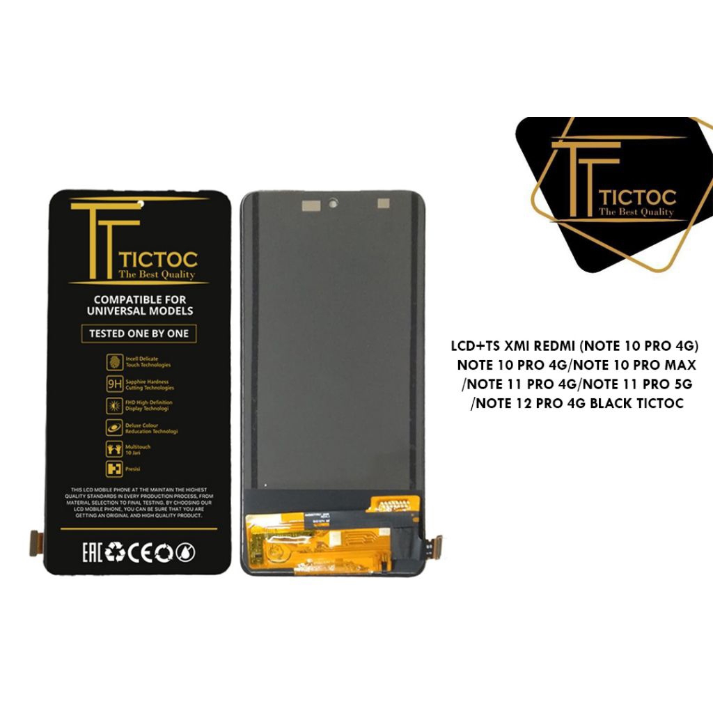 LCD REDMINOTE 10 PRO 4G - XIAOM REDMI NOTE 10 PRO 4G TCTC