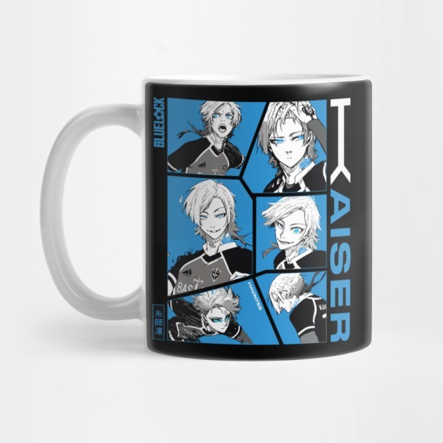 Manga Michael Kaiser Blue Lock's Emperor - Blue Lock 2026 Tea Mug