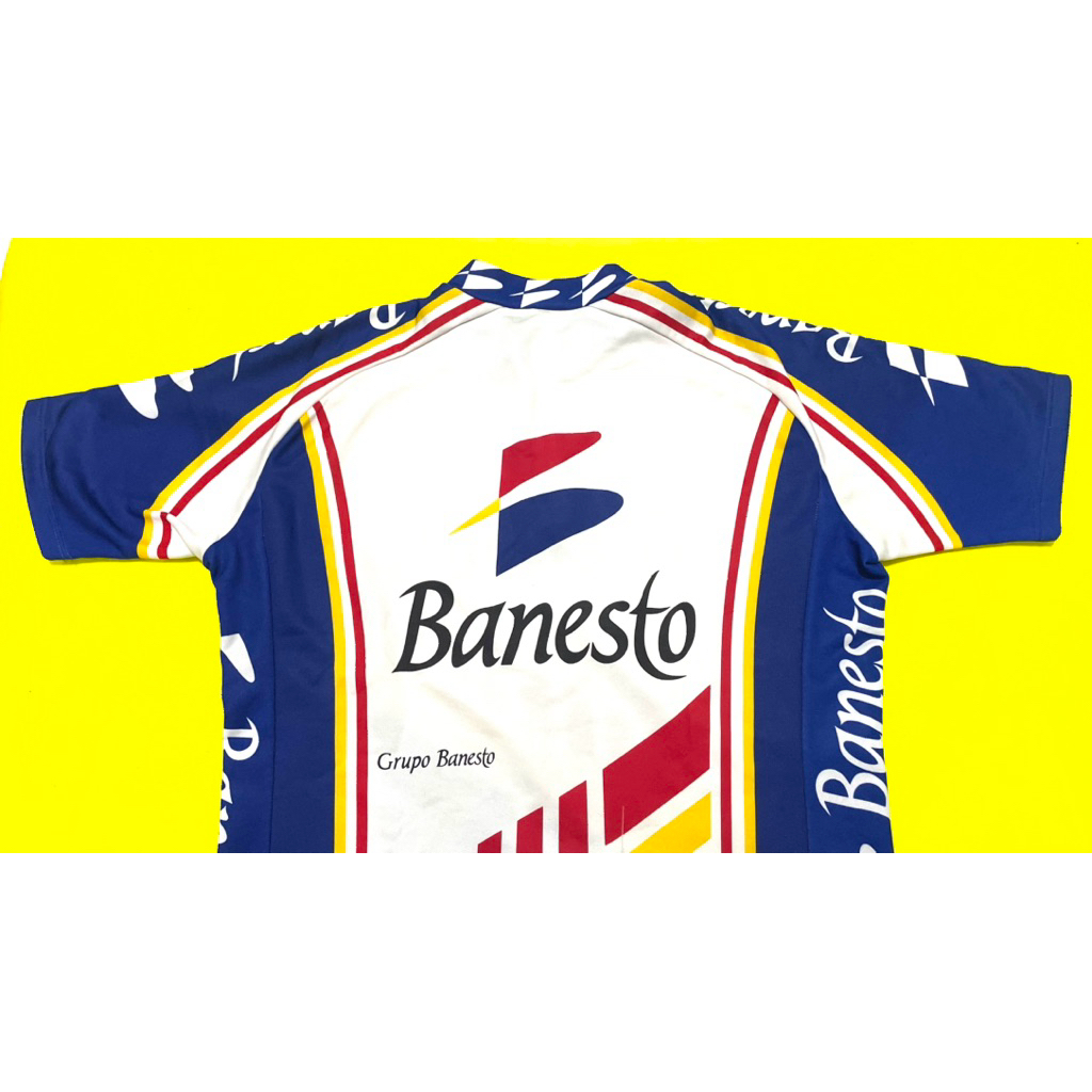 Nalini Banesto Jersey Pinarello Viroke Vintage Road Bike Wool Size M