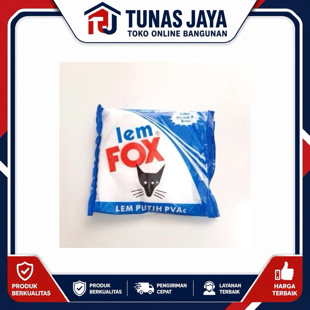 lem fox putih / lem kayu putih / lem kertas