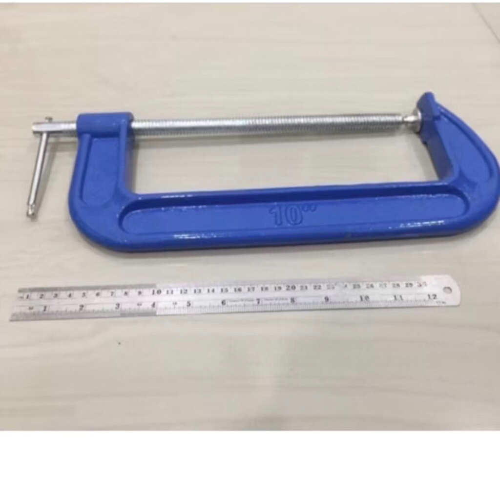BAIS C 10” inci // klem g 10 inchi (( maxsimal jepit 25cm )) klem c10”inci / catok c 10”inchi / klem