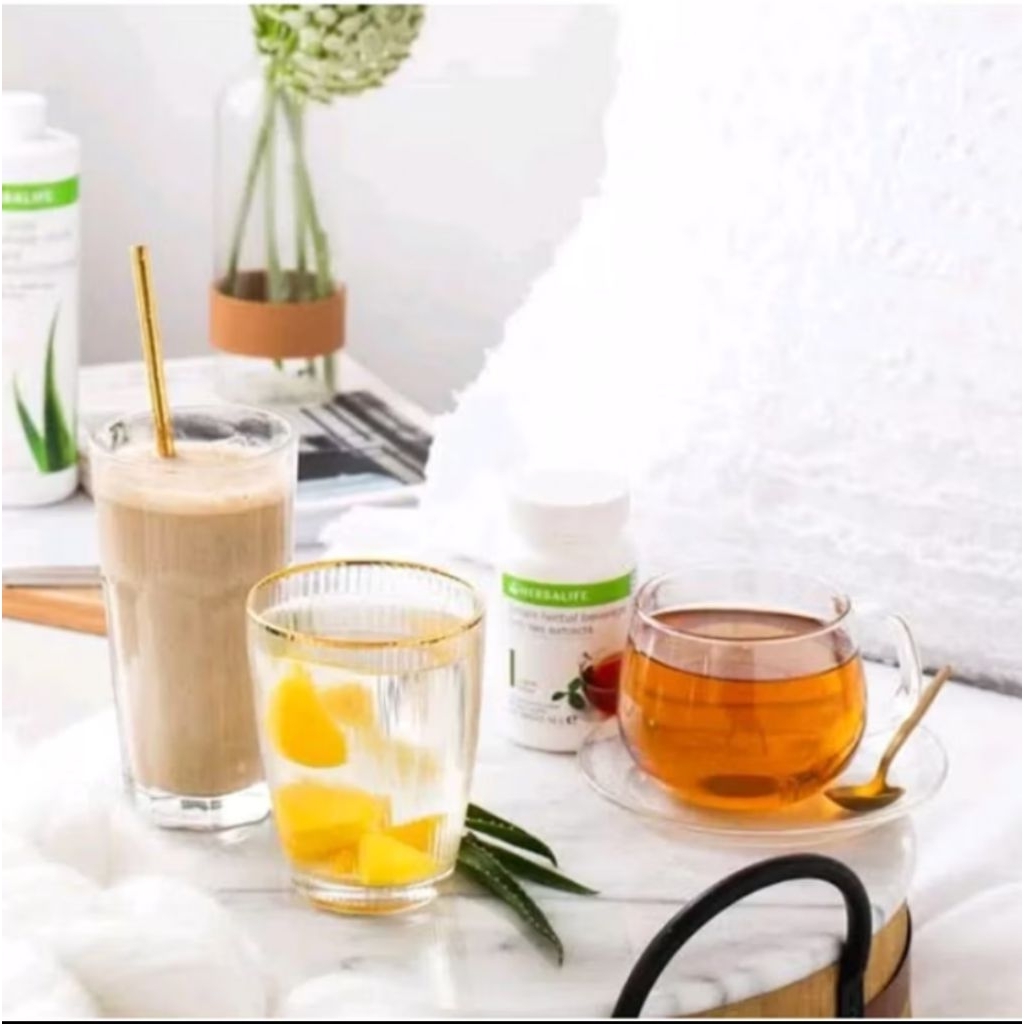 Herbalife Teh Concentrate Thermo Original Tea Herbalife Minuman Original Teh