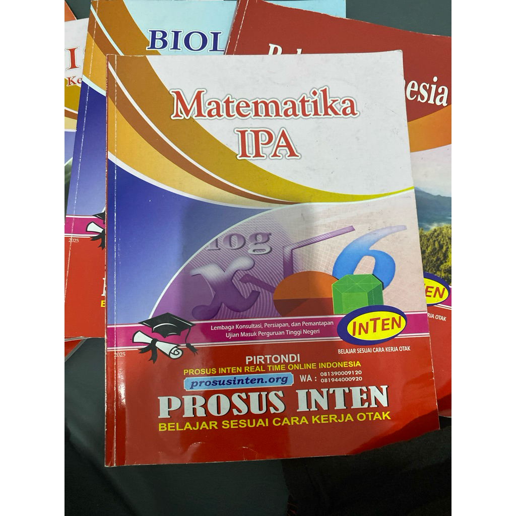 Buku inten saintek Matematika Ipa