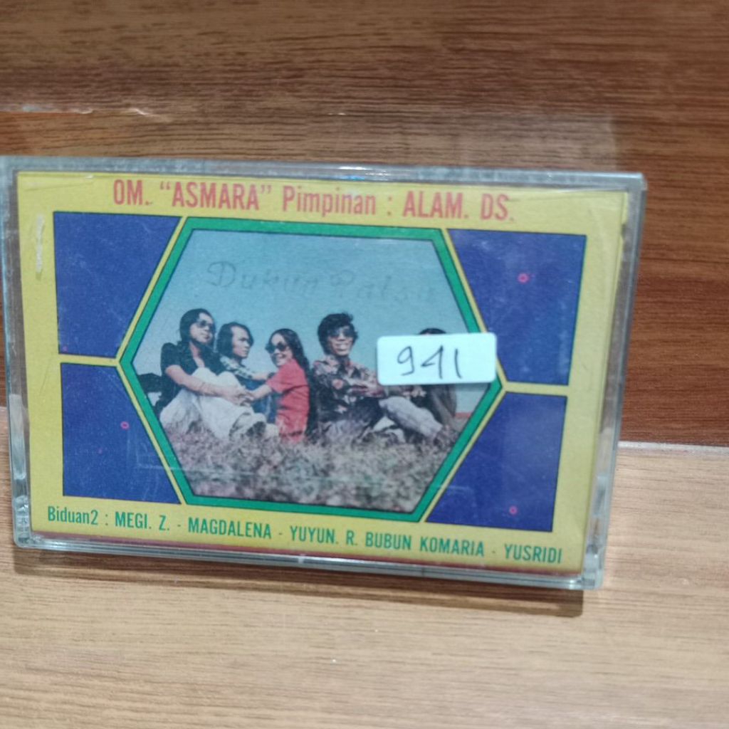 kaset pita Orkes Melayu Asmara Pimpinan Alam Ds