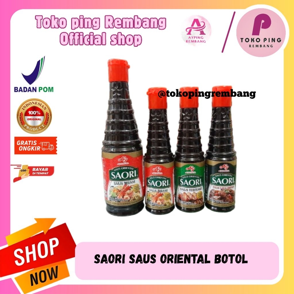 Saori Saus Tiram Botol