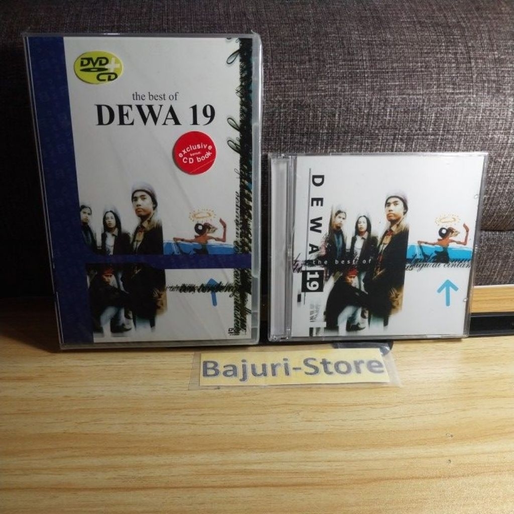 CD The Best Of "Dewa 19" + DVD(+CD)/Deluxe Edition/Original/Segel/Sealed/Rare Item/Collector Item