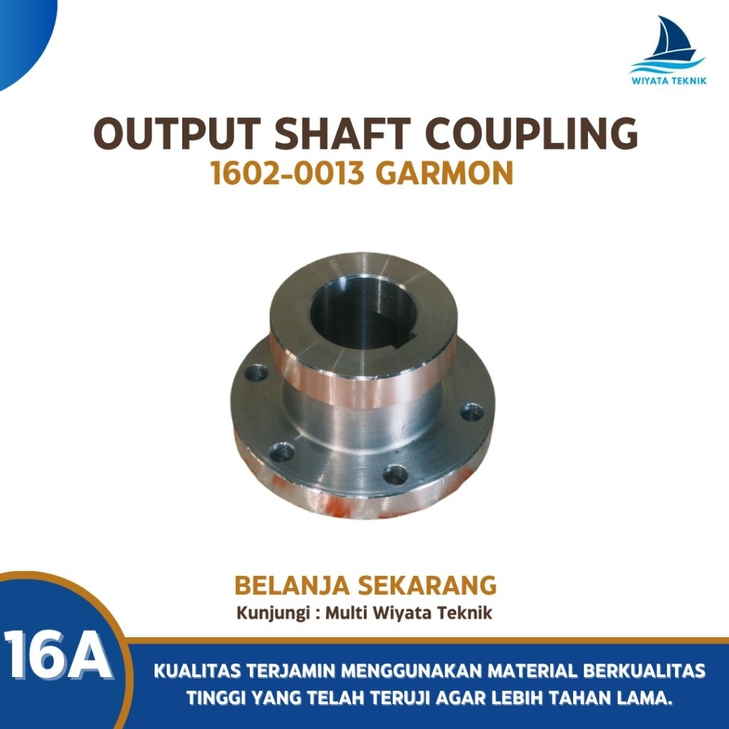 16A OUTPUT SHAFT COUPLING GEARBOX GARMON