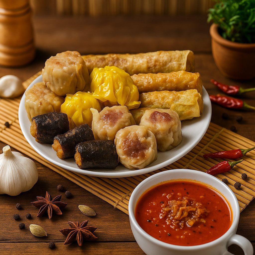 Dimsum mix frozen - frozen food dimsum