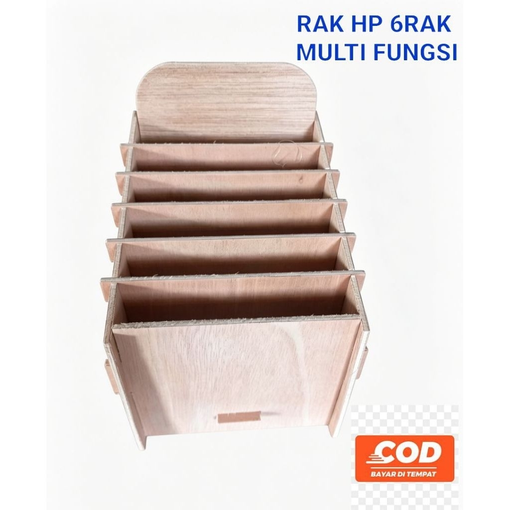 rak hp multi fungsi 6slot