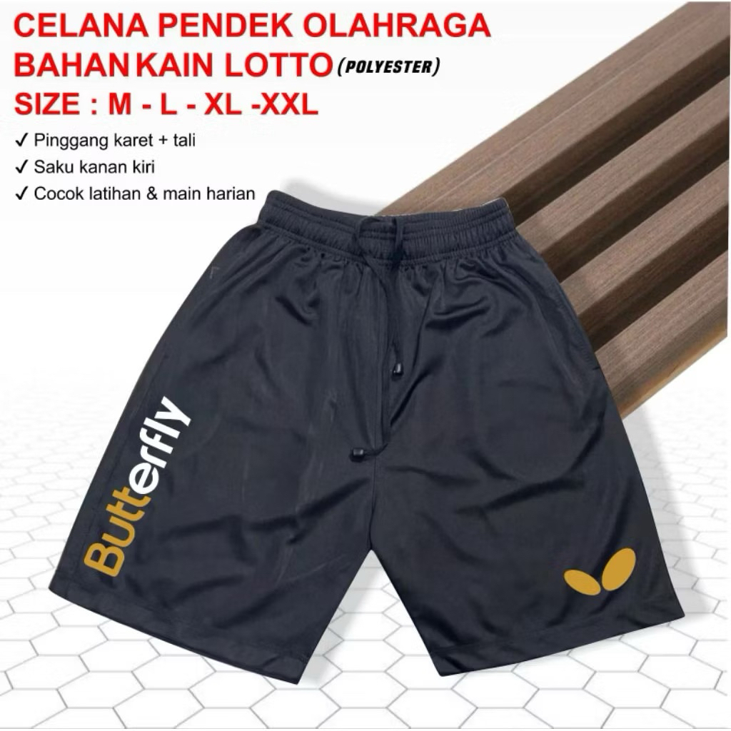Celana tenis meja kolor tenis meja celana pendek tenis meja celana ping pong tenis lapang Celana Lot