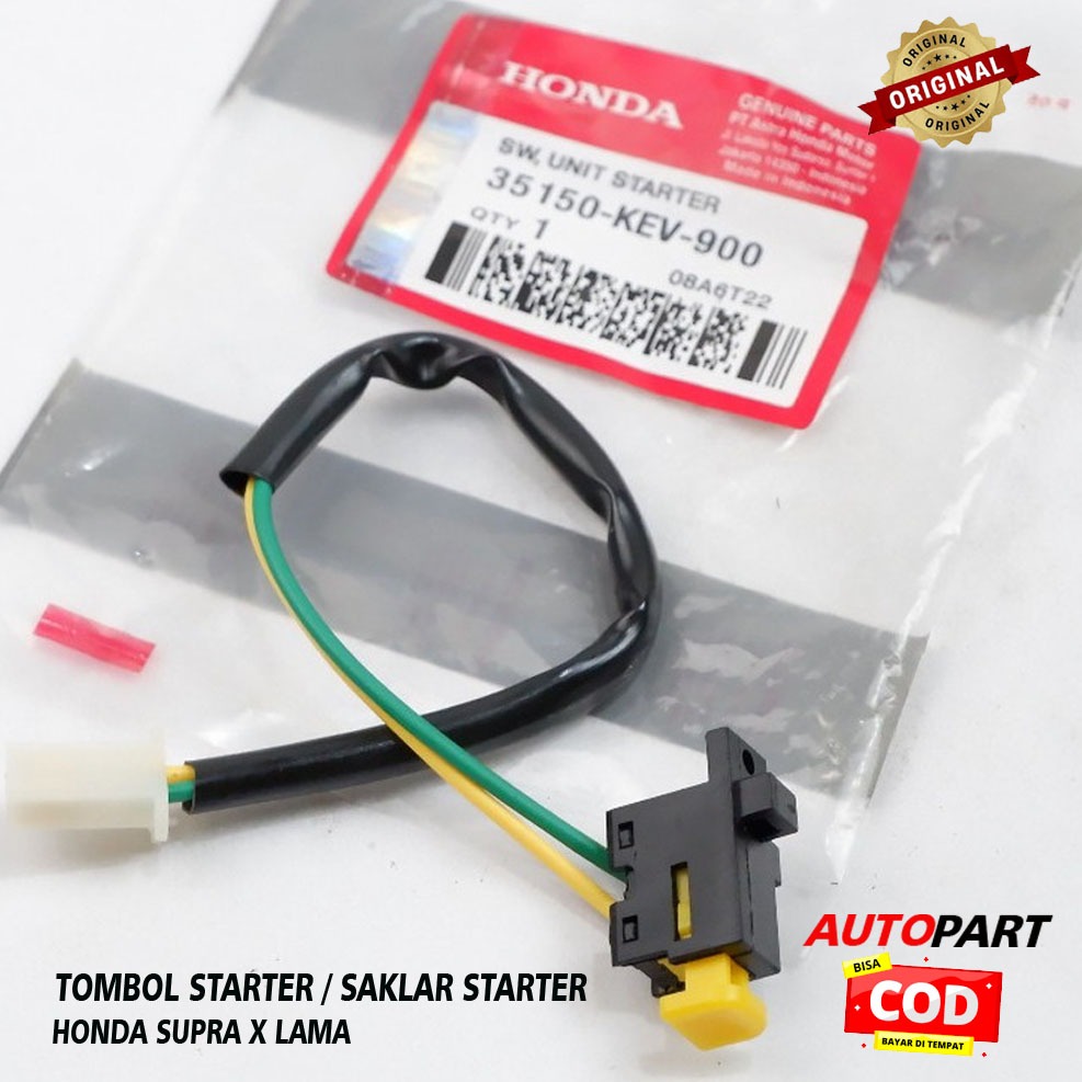 Tombol Starter KEV Honda Supra X Lama/ Supra FIT