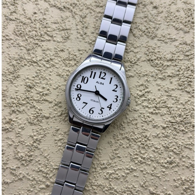 Arloji Jam tangan Seiko Alba Numerik Second Preloved