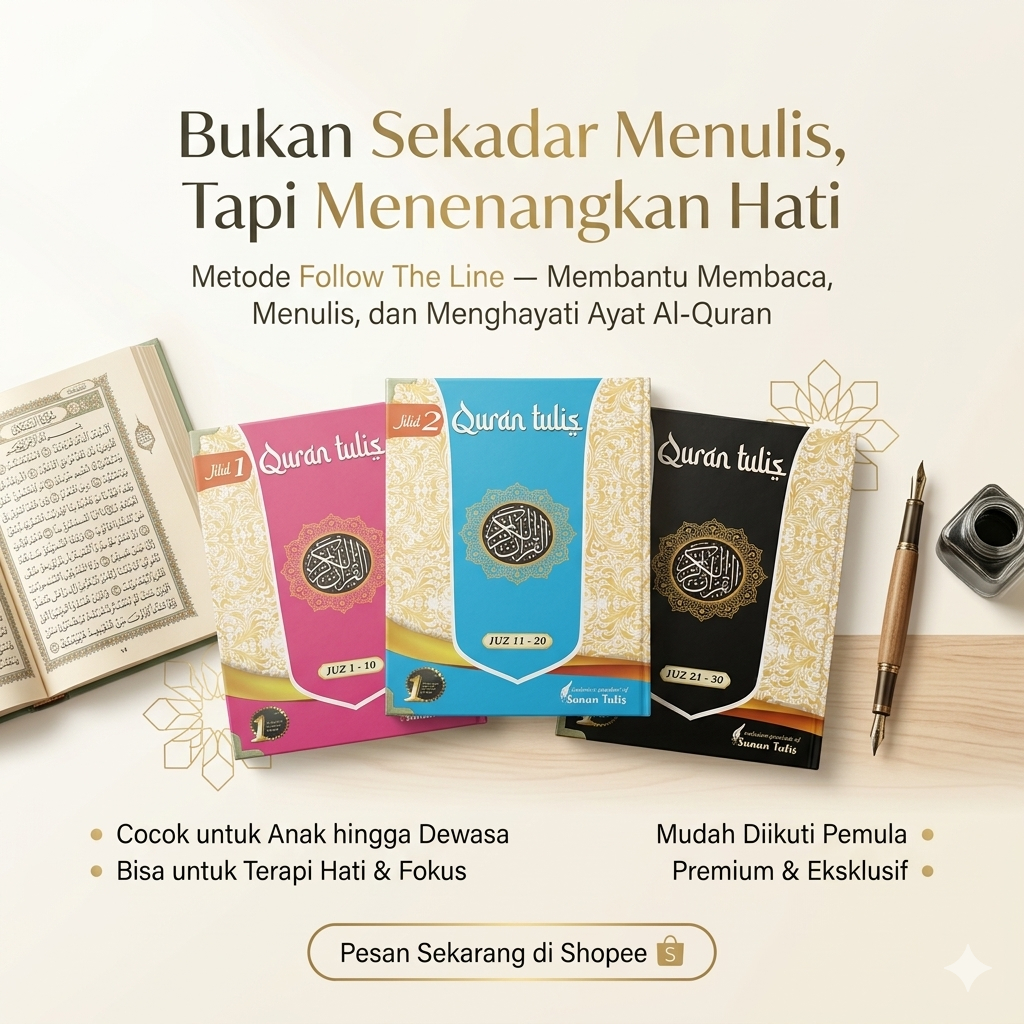 AL QURAN TULIS LENGKAP 30 JUZ BY SUNAN TULIS - MUSHAF TULIS QURAN
