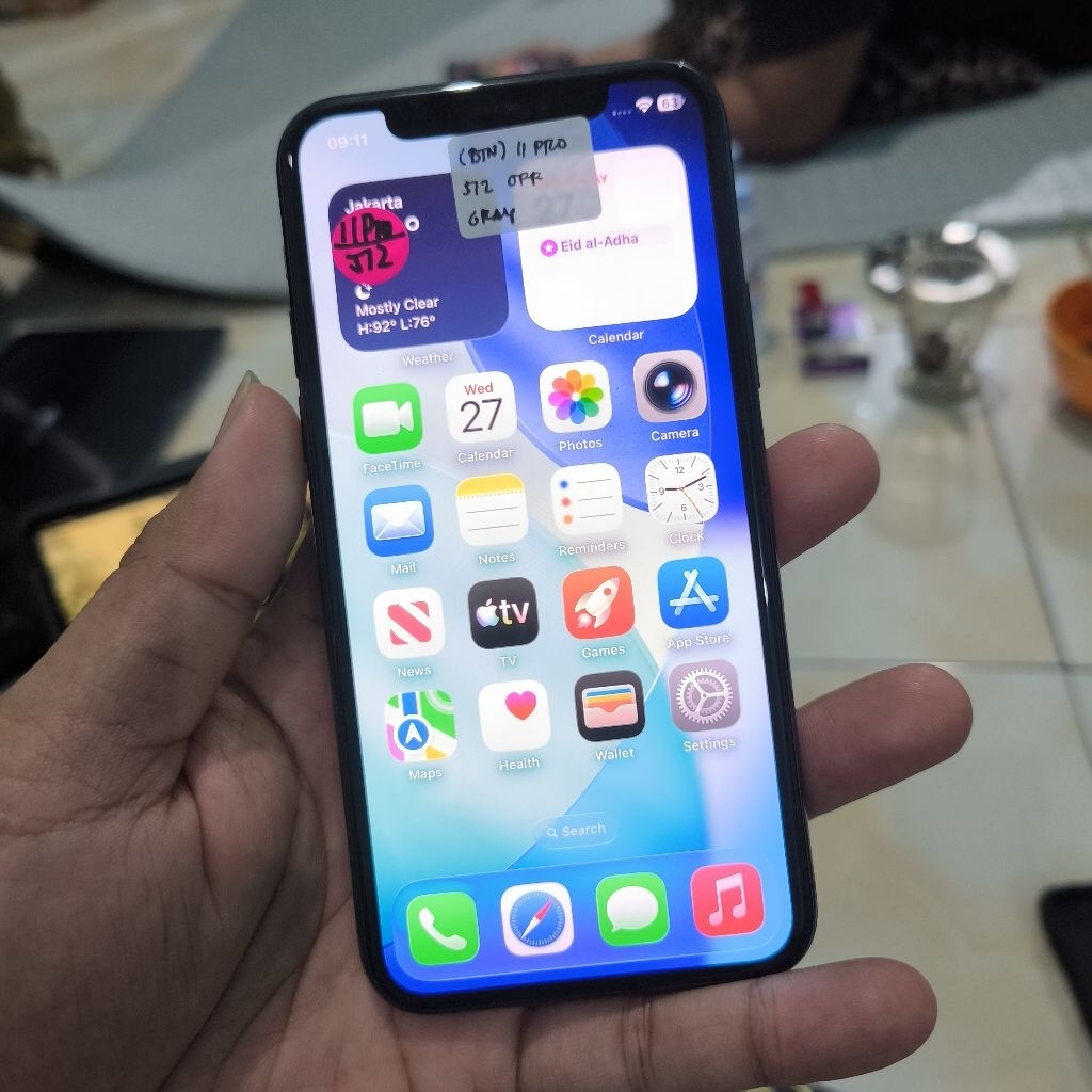 (BTN) ip 11 pro 512gb bukan byoass gray