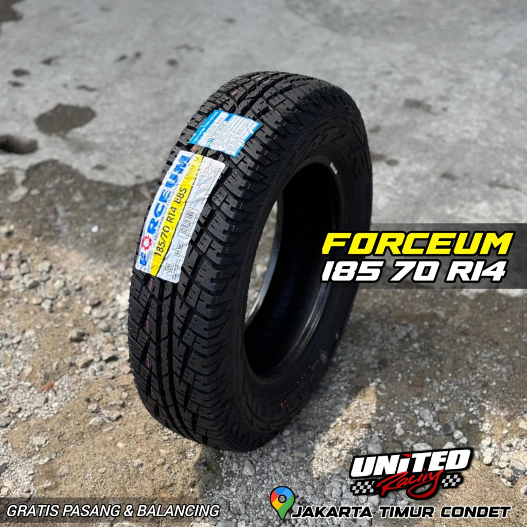 FORCEUM A/TZ R 185 70 R14 Ban Muatan Berkualitas Untuk Semua Musim