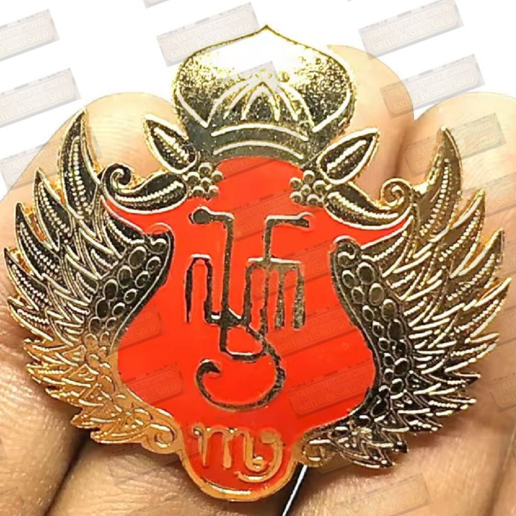 Aksesoris Busana Pin Bross Beskap Logo Keraton Yogyakarta