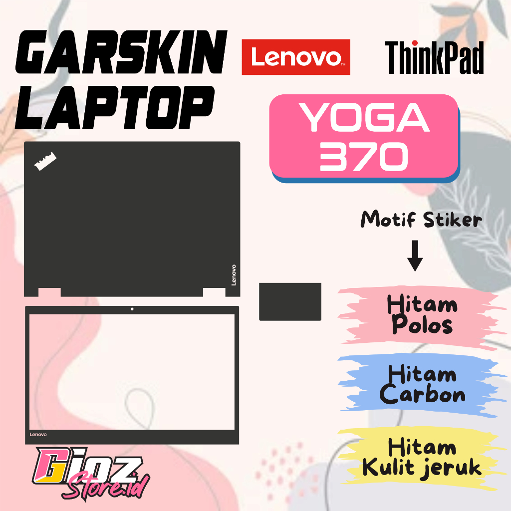 Garskin Laptop Lenovo Yoga 370 Garskin