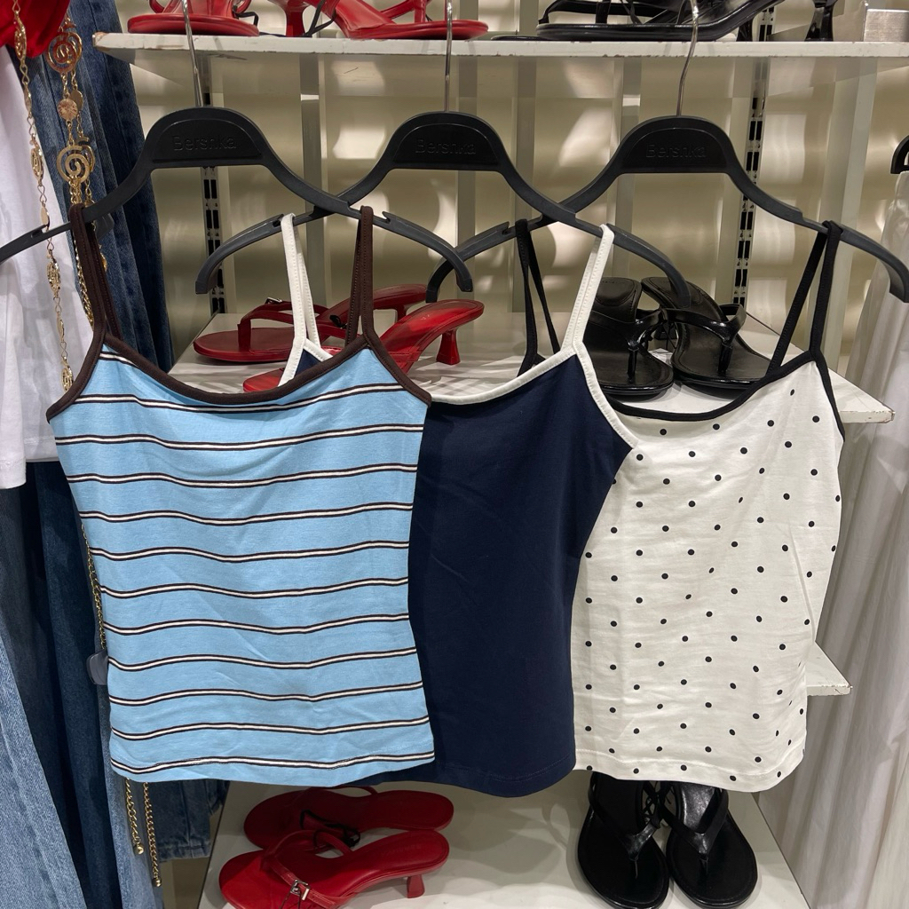 Tanktop T-shirt BERSHKA Women Jastip (jasa titip)