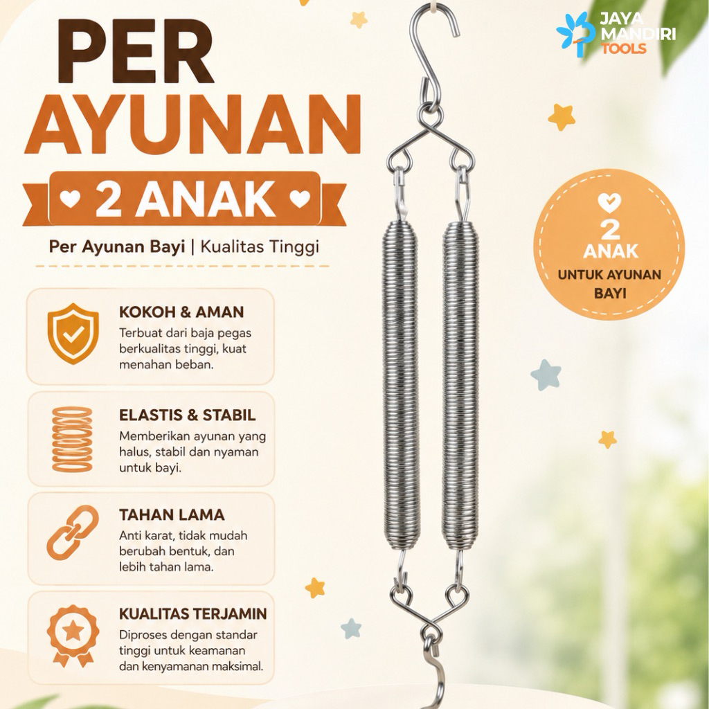 Per Ayunan 2 Anak / Per Ayunan Bayi Kokoh